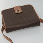 Celine Vintage Macadam Shoulder Bag Canvas and Leather - image 14