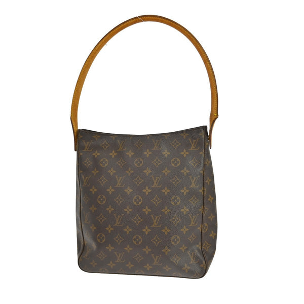 Louis Vuitton Monogram Looping Handbag Monogram Canvas GM