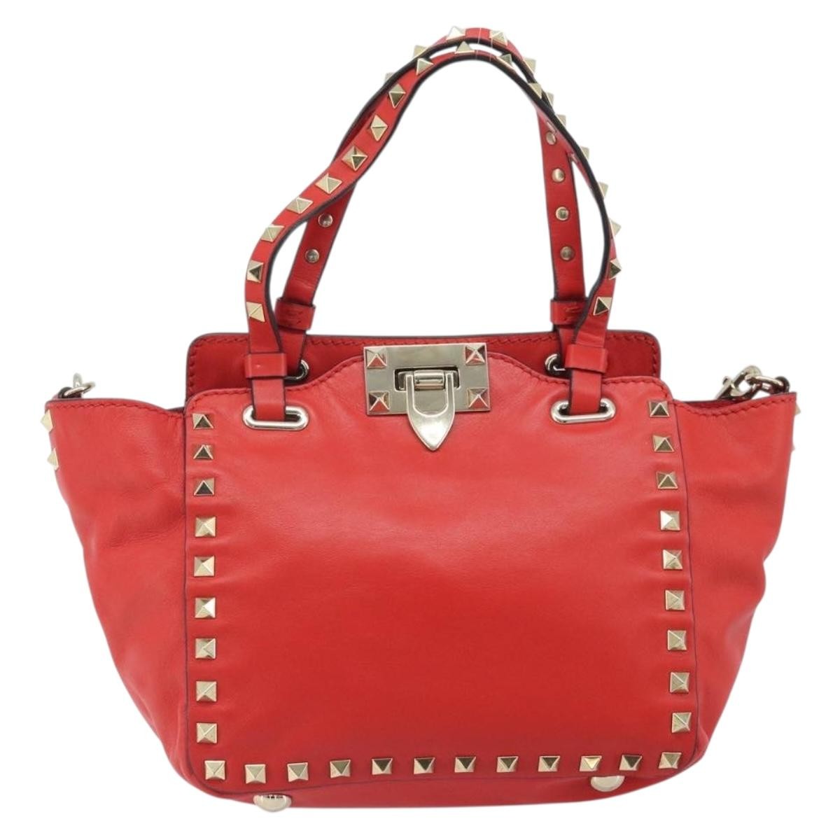 Valentino Garavani Rockstud Tote Soft Leather Mini - image 1