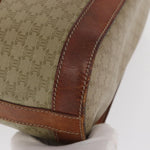 Celine Vintage Macadam Tote bag Canvas and Leather - image 11