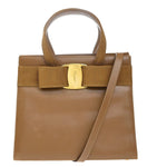 Salvatore Ferragamo Convertible Vara Bow Tote Leather Small - image 1