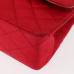 Chanel Timeless - Classic Double Flap Bag Quilted Satin Medium - image 8
