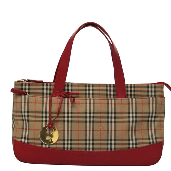 Burberry Nova Check Handbag Nova Check Canvas and leather - image 1