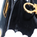 Salvatore Ferragamo Gancini Shoulder Bag Leather - image 19