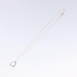 Tiffany & Co. Elsa Peretti Open Heart Pendant Necklace Sterling Silver 22mm - image 2