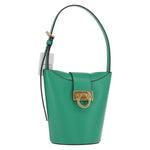 Salvatore Ferragamo Gancini handbag Leather - image 18