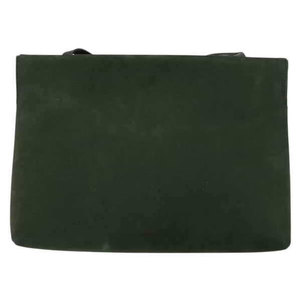 Salvatore Ferragamo Vala Shoulder Bag Suede