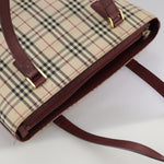 Burberry Nova Check Tote Canvas and Leather - image 15