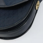 Christian Dior Vintage Honeycomb Shoulder Bag Canvas - image 11