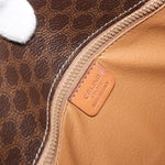 Celine Vintage Macadam Shoulder Bag Canvas and Leather - image 6