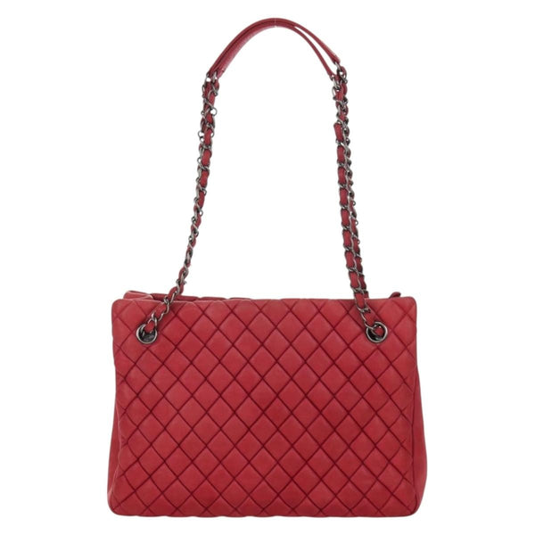 Chanel New Bubble Tote Quilted Calfskin Large