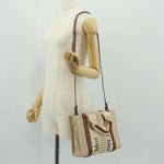 Chloe Woody Convertible Tote Canvas with Leather Small - image 13