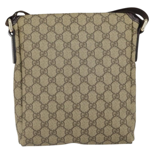Gucci Flap Messenger GG Coated Canvas Small