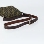 Fendi Flat Messenger Bag Zucca Canvas - image 7
