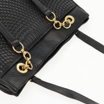 Bally Vintage Tote Bag Quilted Leather - image 14