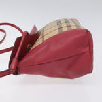 Burberry Nova check Shoulder bag Canvas and Leather - image 4