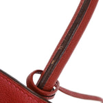 Hermes Birkin Handbag Red Togo with Palladium Hardware 35 - image 20