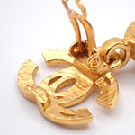Chanel CC Teardrop Earrings Metal with Faux Pearl - image 15