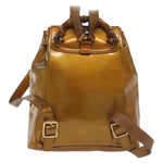 Gucci Vintage Bamboo Backpack Patent Mini - image 2