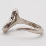 Tiffany & Co. Elsa Peretti Open Heart Ring Silver 925 - image 3