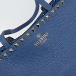 Valentino Garavani Rockstud Shopper Tote Leather Large - image 12