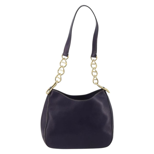 Prada Chain Shoulder Bag Leather
