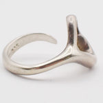 Tiffany & Co. Elsa Peretti Open Heart Ring Silver 925 - image 4