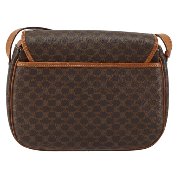 Celine Macadam Shoulder Bag PVC Leather