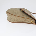 Christian Dior Vintage Honeycomb Flap Crossbody Bag Canvas and Leather - image 3