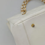 Chanel Vintage Grand Shopping Tote Quilted Caviar - image 9