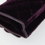 Chanel Wallet on Chain Quilted Velvet - image 13