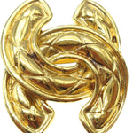 Chanel CC Clip-On Earrings Metal - image 6
