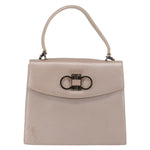 Salvatore Ferragamo Gancini handbag Leather - image 1