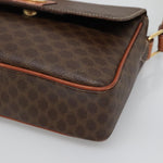 Celine Vintage Macadam Shoulder Bag Canvas and Leather - image 10