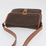 Celine Vintage Macadam Shoulder Bag Canvas and Leather - image 14