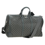 Gucci Web Trim Weekend Duffle Bag GG Coated Canvas Medium - image 1
