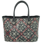 Chanel Optic Coco Tote Printed Coated Canvas with Caviar Large - image 1