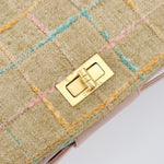 Chanel Chocolate Bar 2.55 Shoulder bag Tweed - image 13