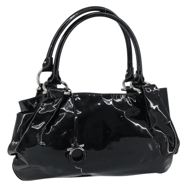 Salvatore Ferragamo Gancini Tote Patent leather - image 1