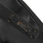 Hermes Birkin Handbag Black Ardennes with Gold Hardware 40 - image 4
