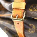 Louis Vuitton Saumur Handbag Monogram Canvas - image 11