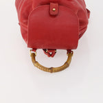 Gucci Vintage Bamboo Backpack Leather Mini - image 15