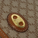 Celine Vintage Macadam Handbag Canvas and Leather - image 13