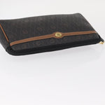 Christian Dior Vintage Honeycomb Zip Pouch Coated Canvas Medium - image 7