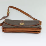 Celine Vintage Macadam Shoulder Bag Canvas and Leather - image 15