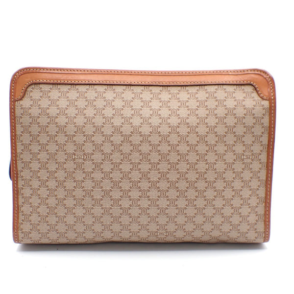 Celine Macadam Pochette Canvas and Leather