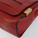 Chloe Elle Chain Clutch Leather Medium - image 9