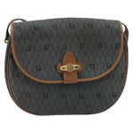 Christian Dior Vintage Honeycomb Flap Crossbody Bag Canvas and Leather - image 1