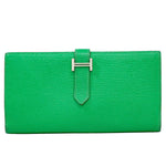 Hermes Bearn Wallet Chevre Mysore Long - image 1