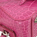 Prada Convertible Bowler Bag Saffiano Leather Small - image 14